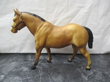Statua statuina plastica cavallo pelle di cervo quarto cavallo Breyer #98 anni 60