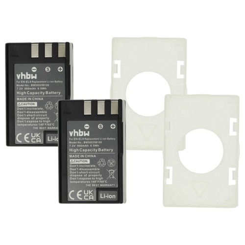 Batteria per nikon - 2x,