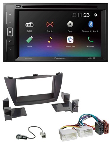 Pioneer bluetooth mp3 - pioneer, 2din