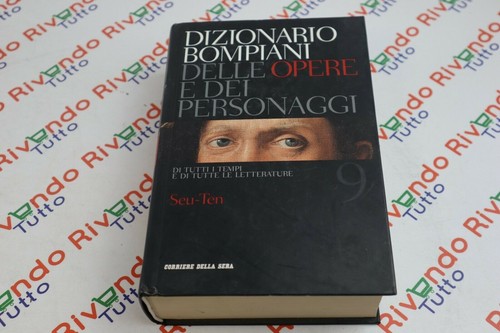 Dizionario bompiani delle - dizionario,