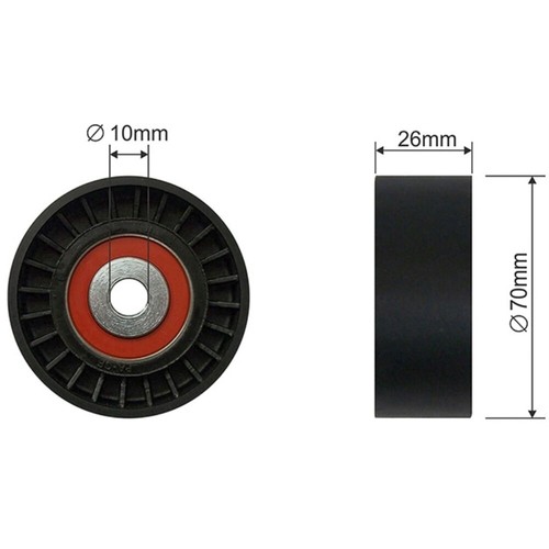 Nty rullo tensionatore cinghia - rullo,