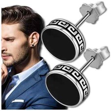 Orecchini argento per uomo - argento,