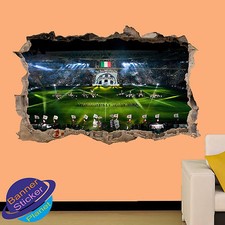 ADESIVO MURALE JUVENTUS CALCIO