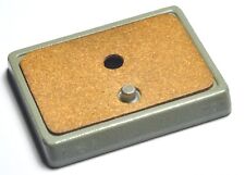 ★PIASTRA A SGANCIO RAPIDO RETTANGOLARE FORO PER VITE 1/4★