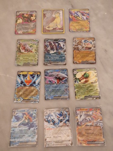 Lotto carte pokemon - d,
