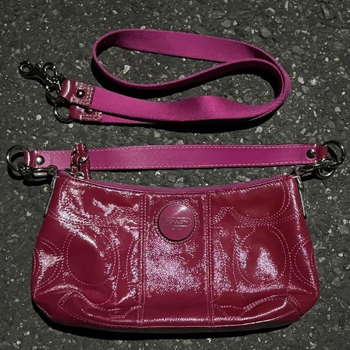 Borsa mano smaltata - borsa, coach