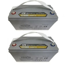 2 BATTERIA 120A PER CAMPER