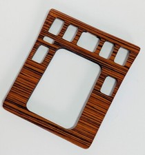 CONSOLE CAMBIO QUADRO ZEBRANO LEGNO WOOD PER MERCEDES W201 FACELIFT 3