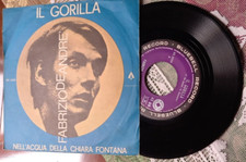 FABRIZIO DE ANDRE' IL GORILLA