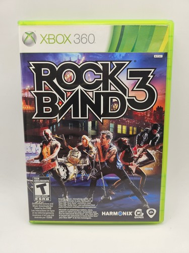 Rock band microsoft xbox - band, 3