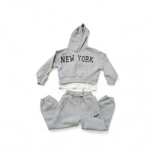 Set felpa Zara bambino grigia