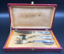 SET SERVIZIO POSATE DESSERT DOLCI DOLCE TORTA SOLINGEN ARGENTO 800/1000