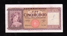 CINQUECENTO 500 LIRE ITALIA