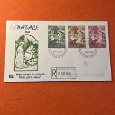 BUSTA CON FRANCOBOLLO PRIMO GIORNO FDC - VATICANO NATALE 1965