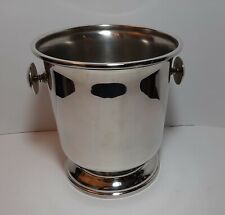 Secchiello Ghiaccio Design GUIDO GALBIATI Italy Argentato Modernariato