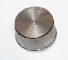 Manopola sintonizzatore rotonda argento OEM - parte amplificatore ricevitore stereo vintage Technics SA-101