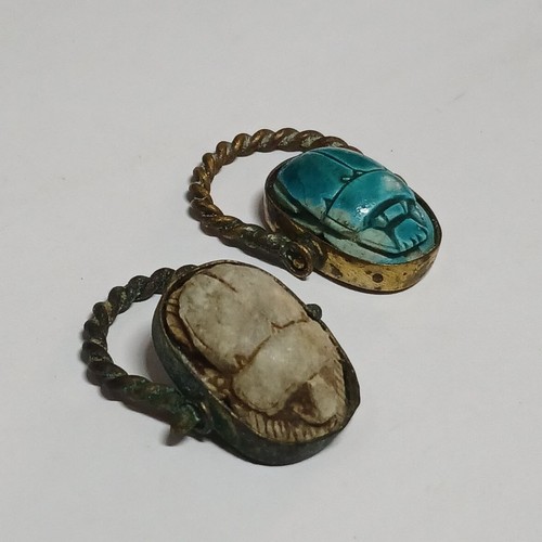 Anello scarabeo egizio