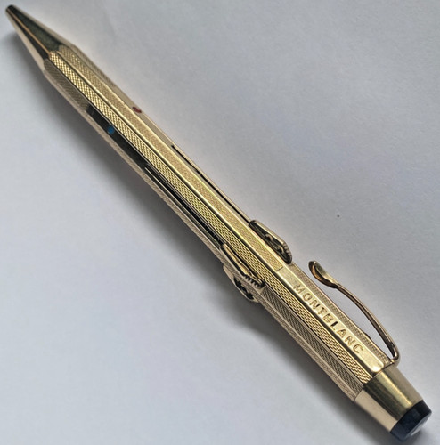 Superb vintage mont blanc gold - vintage,