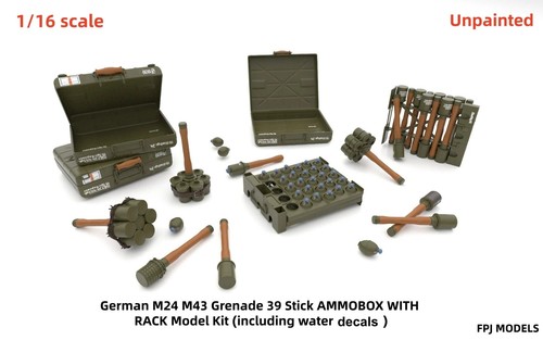 German m24 m43 - 1/16,