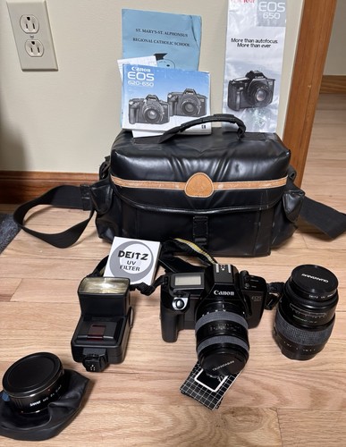 Fotocamera canon eos 650 con - con, 2
