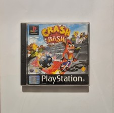 Crash Bash Playstation PS1 Black Label Videogioco Italiano Completo Manuale PAL