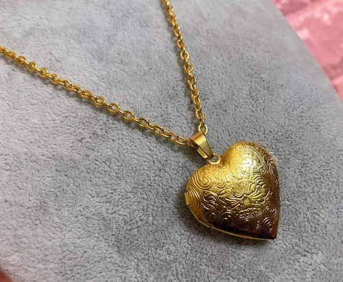 Collana donna portafoto cuore - portafoto,