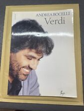 ANDREA BOCELLI - VERDI SPARTITI MUSICA LEGGERA
