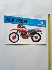 Honda XLV 750 R 1983 depliant originale italiano genuine brochure