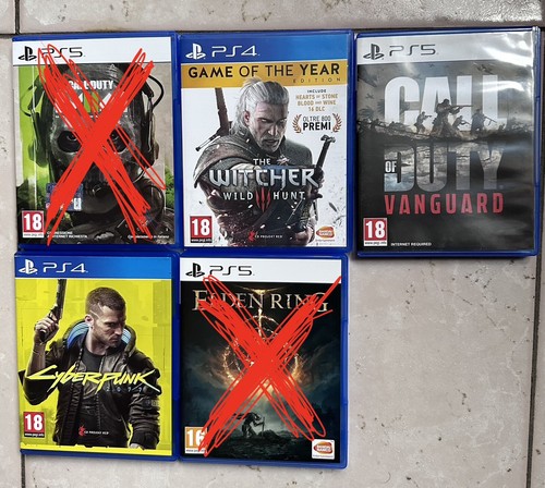 Bundle giochi ps5 ps4 cod - giochi,