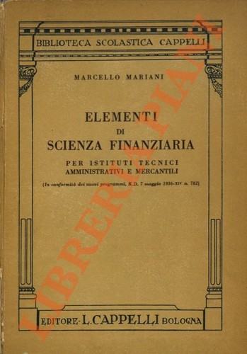 Mariani marcello elementi di - mariani,