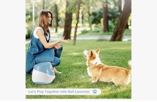 Lancia palline automatico blu