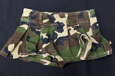 Pantaloncino militare mimetico