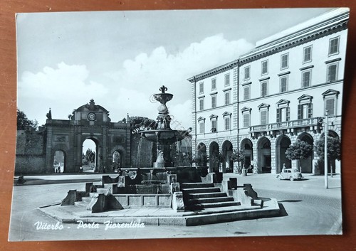 Cartolina viterbo porta - cartolina,