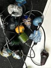 Collana artigianale in vetro