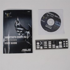 ASUS TUF Sabertooth 990FX R2.0 - SET Manuale ATX IO Shield CD (#5777)