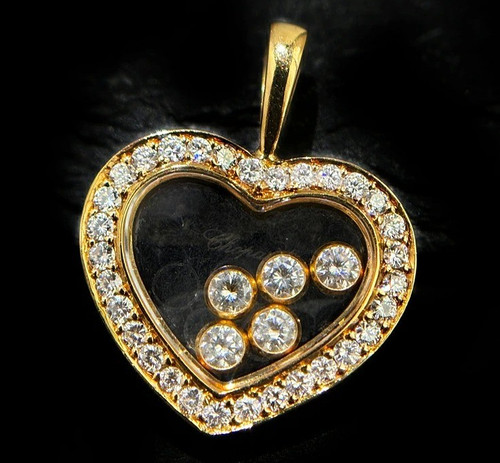 Ciondolo chopard happy diamond - ciondolo,