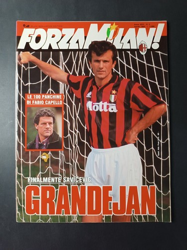 Rivista calcio forza - calcio, milan!