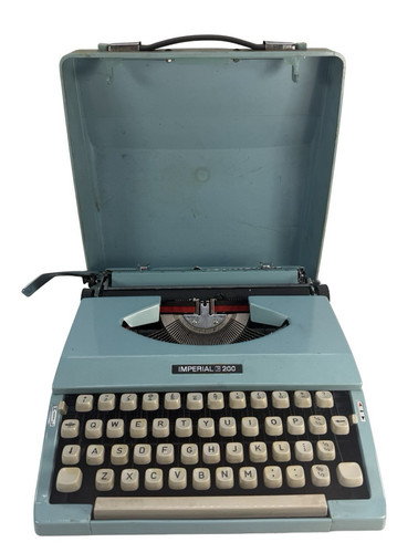 Macchina scrivere portatile - macchina,