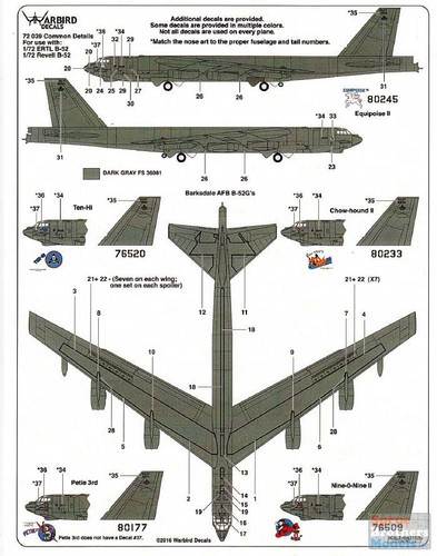 Wbd72039 warbird decals - wbd72039, 1:72