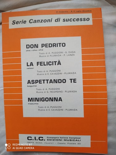 Serie canzoni successo - di,