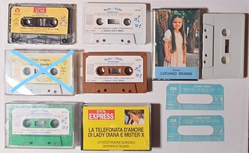 Musicassette varie libri - musicassette,