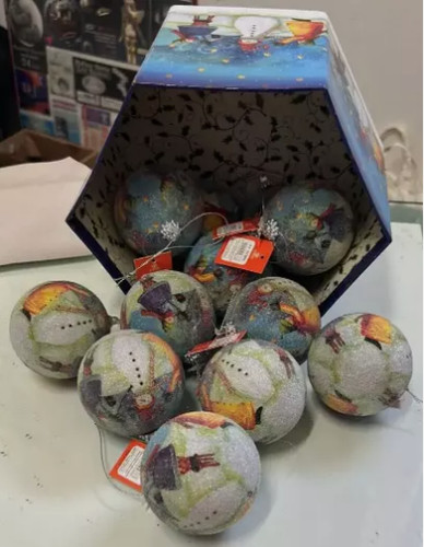 Palle natale decorate - di,