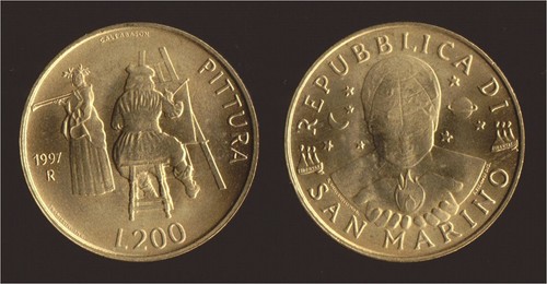 San marino 200 lire 1997 - marino,