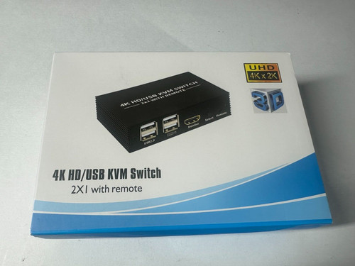 Switch kvm usb 2x1 - kvm, con