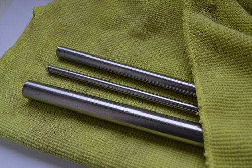 16mm acciaio argento terra bar - 16mm,