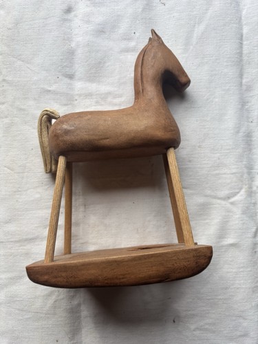 Cavallo dondolo ceramica - cavallo,