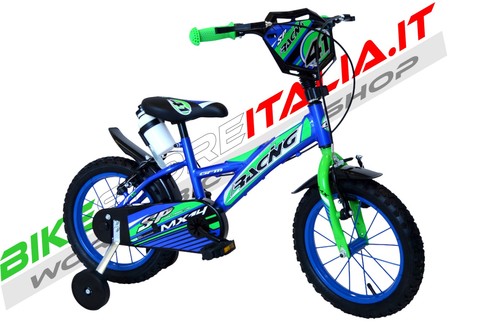 Bicicletta bambino blu - bicicletta,