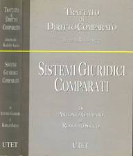 Sistemi giuridici comparati. . Gambaro Antonio;Sacco Rodolfo. 2000. .