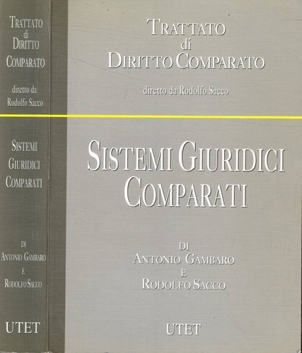 Sistemi giuridici comparati - .,