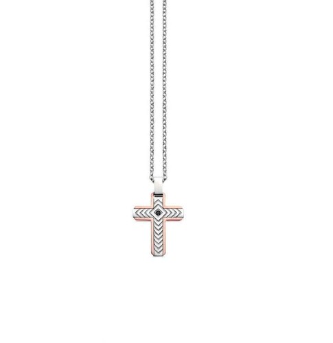 Collana uomo zancan acciaio - uomo,